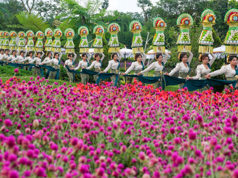 Parade Seni Budaya di Tabanan Bali Libatkan 1.500 Warga untuk Dorong Pariwisata