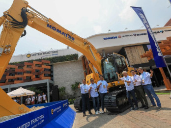 United Tractors (UNTR) Jual 1.690 Komatsu hingga Mei 2026, Turun 28,05%