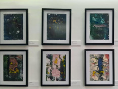 Seniman Imes Paskalia Hadirkan 50 Karya dalam Pameran Matahari dan Bayangan di Jakarta