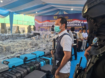 BNN Gagalkan Penyelundupan 3,37 Ton Ganja Sintetis Asal Thailand