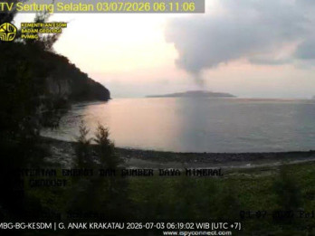 Status Gunung Anak Krakatau Siaga! Masyarakat Diimbau Tidak Mendekat