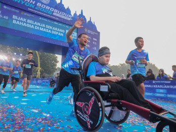 Ikuti Rupiah Borobudur Playon 2026, Gubernur Jateng Dorong Pengembangan Sport Tourism