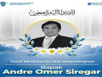 Innalillahi, Deputi BKPM Andre Omer Siregar Meninggal Dunia