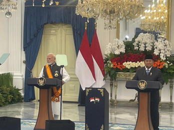 Prabowo Bahas Penerapan QRIS di India saat Bertemu PM Modi