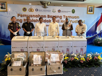 Botasupal Sumsel Musnahkan Puluhan Ribu Lembar Uang Palsu, Mayoritas Pecahan Rp100.000