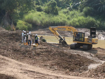 Pacu Produktivitas Padi, Pembangunan Bendung Cariang Terus Diakselerasi