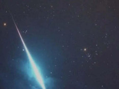 Meteor Jatuh Terlihat dari Langit Bekasi, Ini Respons BRIN