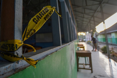 Polisi Periksa Siswa usai Ledakan Bom Rakitan di MAN 3 Padang