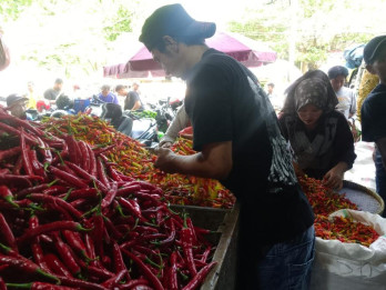 Cabai Rawit Meroket di Kalsel, Bawang Merah Ikut Mengekor Naik