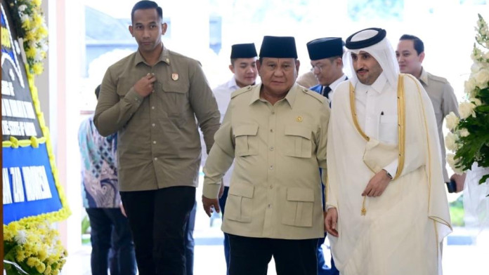 Prabowo Sampaikan Belasungkawa atas Wafatnya Sheikh Hamad bin Khalifa Al Thani
