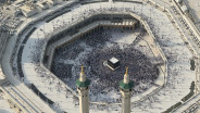 Cara Cek Arah Kiblat saat Matahari Tepat di Atas Ka'bah Sore Ini Pukul 16.27 WIB