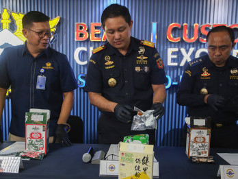 Bea Cukai Soetta Gagalkan Penyelundupan 3,3 Kg Bahan Baku Ekstasi Cair