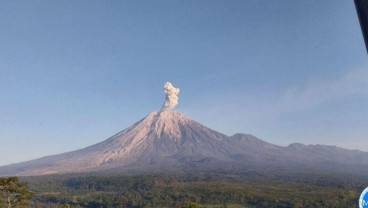 Aktivitas Semeru pada Kamis 16 Juli 2026, Didominasi Gempa Erupsi