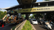 Pemprov DKI Siapkan Zebra Cross Sementara di Lokasi JPO Tendean yang Ditabrak