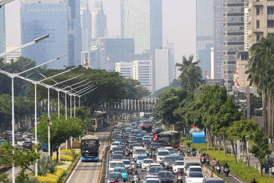 Transjabodetabek Gunakan Bus Listrik, Dukung Transportasi Rendah Emisi