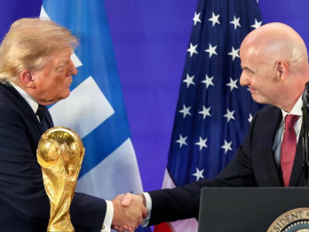 Trump Dikabarkan Ingin Dorong Presiden FIFA Gianni Infantino Jadi Sekjen PBB