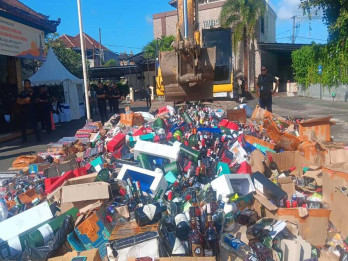 Bea Cukai Musnahkan Barang Ilegal Senilai Lebih dari Rp11,2 Miliar di Bali