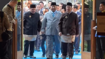 Prabowo dan Jokowi Hadiri Akad Nikah Putra Boy Thohir