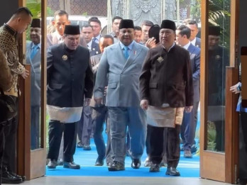 Prabowo dan Jokowi Hadiri Akad Nikah Putra Boy Thohir