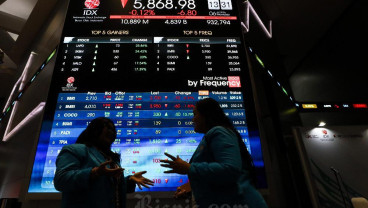 Indeks Bisnis-27 Ditutup Merah, Tertekan Pelemahan Saham BRMS, BUMI & ANTM