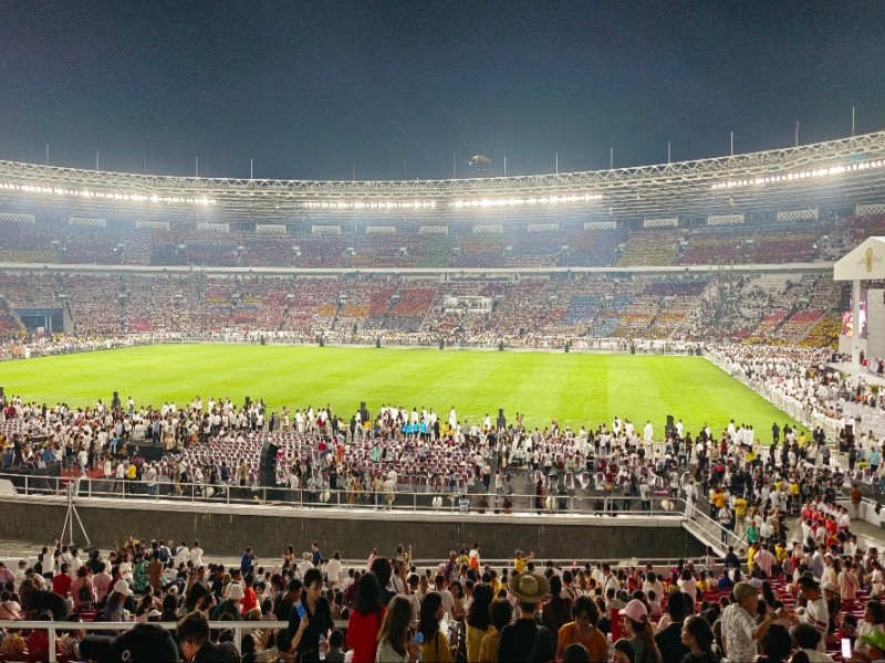 Rumput Stadion GBK Dipastikan Tak Terinjak Saat Misa Kudus Paus Fransiskus