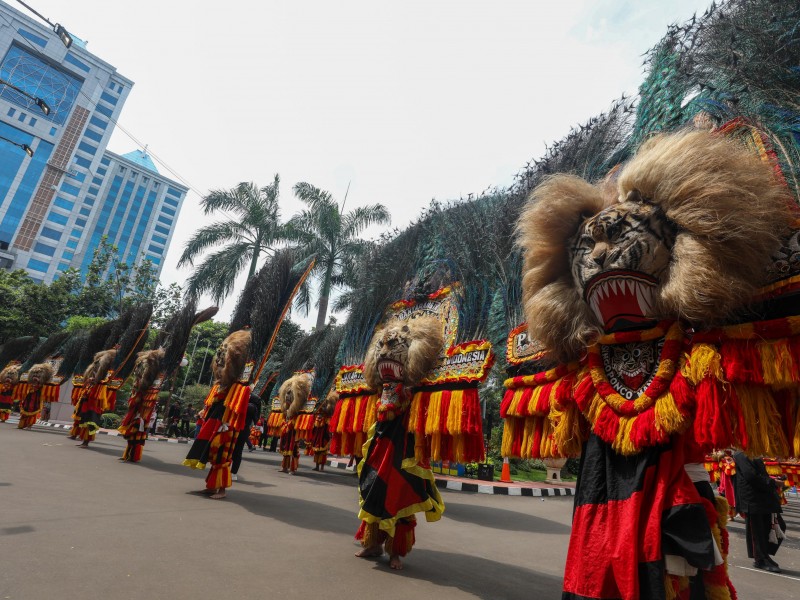 Kala 40 Reog Guncang Lapangan Banteng, Rayakan Penetapan Warisan Budaya Unesco