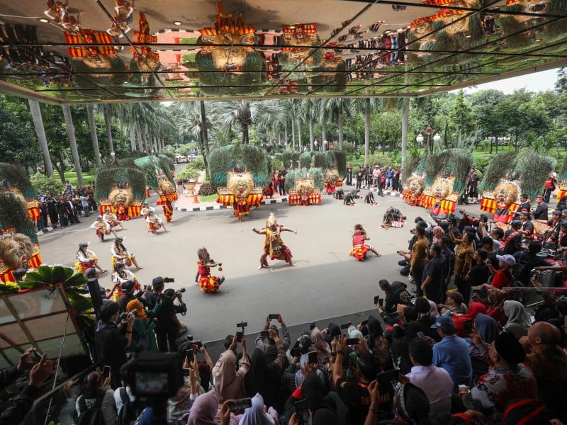 Kala 40 Reog Guncang Lapangan Banteng, Rayakan Penetapan Warisan Budaya Unesco