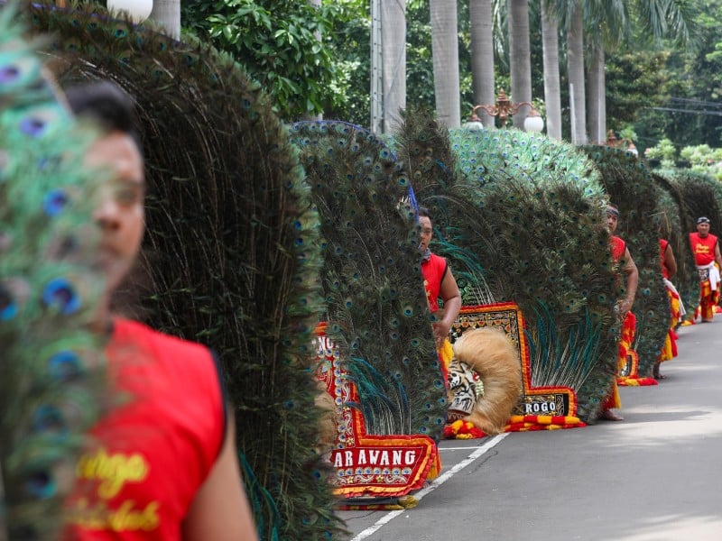 Kala 40 Reog Guncang Lapangan Banteng, Rayakan Penetapan Warisan Budaya Unesco