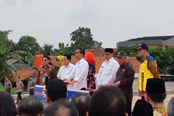 Presiden Joko Widodo Resmikan Tol Kunciran-Serpong