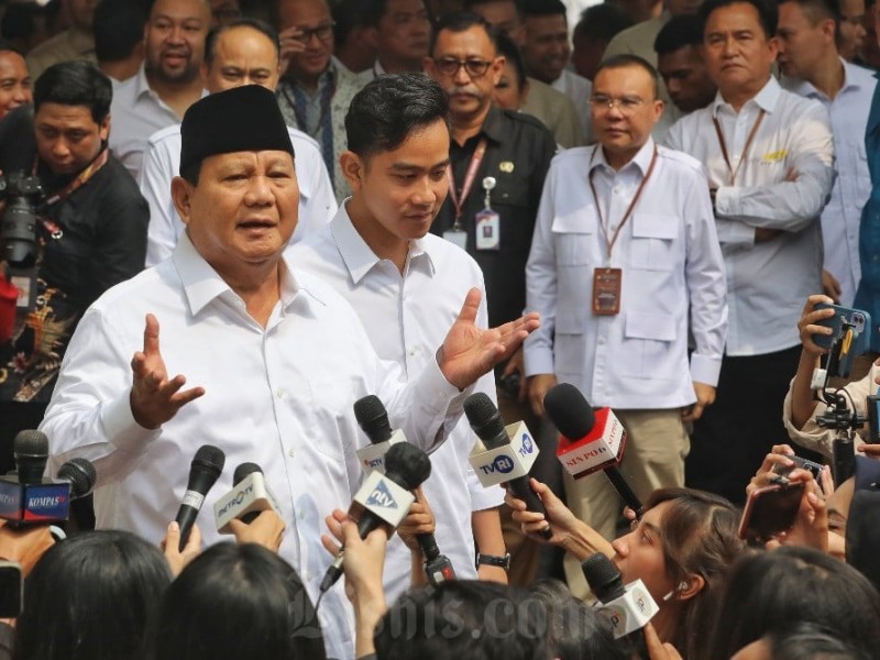 Presiden terpilh Prabowo Subianto