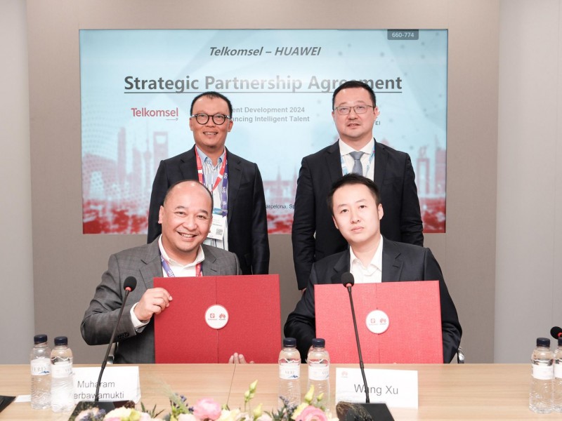 Telkomsel dan Huawei Hadirkan Home Broadband 5G Innovation dan Talent Development