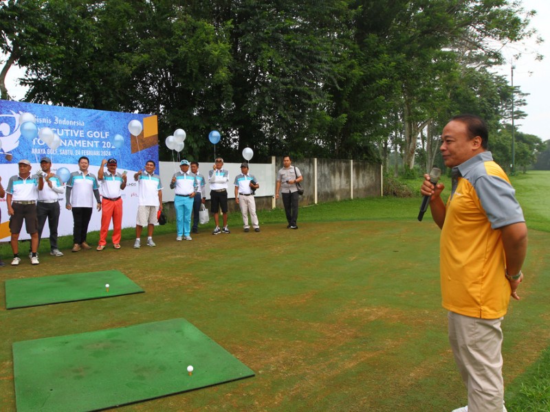 Bisnis Indonesia Gelar Turnamen Golf di Malang