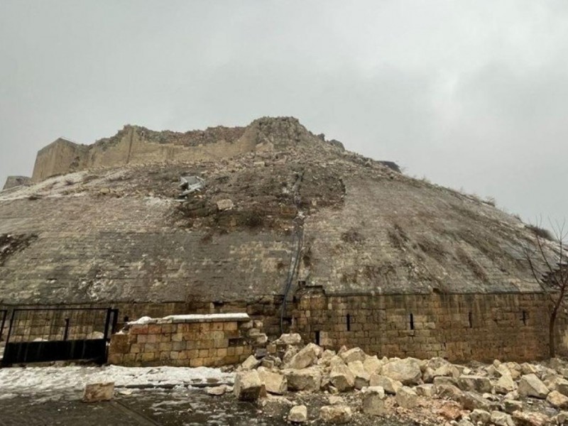 Foto-foto Bangunan di Turki, Sebelum dan Sesudah Diguncang Gempa