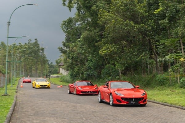 Ferrari Jakarta Gelar Test Drive Ferrari Portofino di Istana Tersembunyi