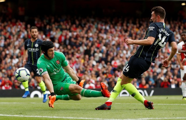 LIGA INGGRIS: Manchester City Permalukan Arsenal di Stadion Emirates