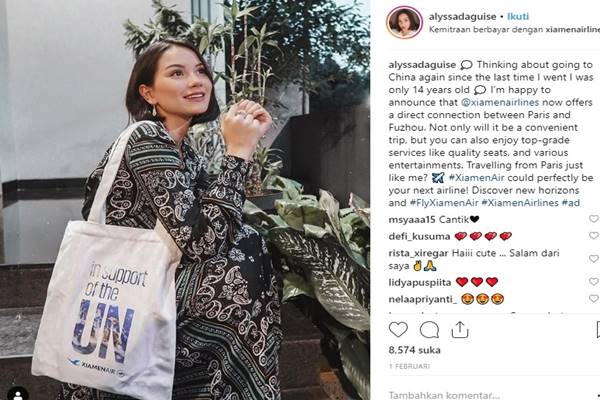 Tampil Cantik dengan 4 Anting Pilihan Pacar Al Ghazali, Alyssa Daguise