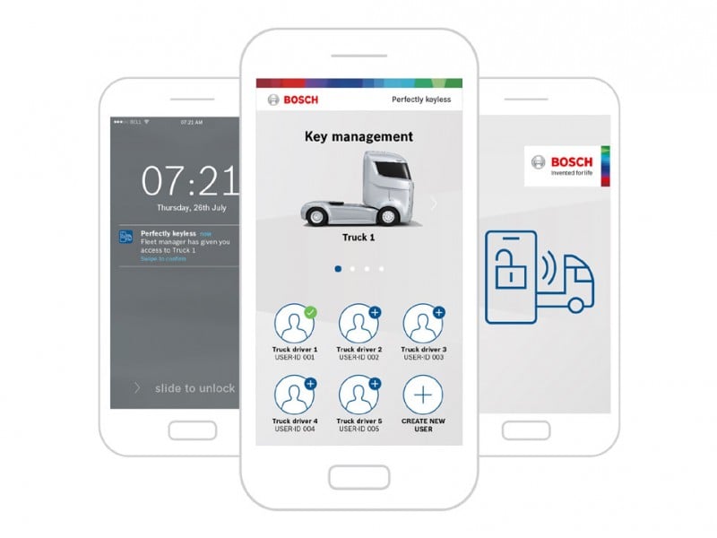 IAA Commercial Vehicle 2018 : Bosch Luncurkan Aplikasi Perfectly Keyless 