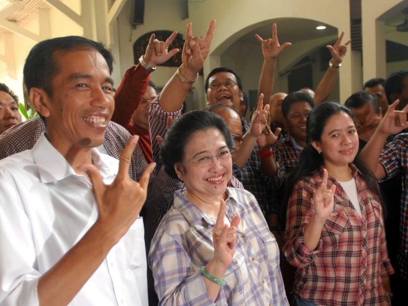 Joko Widodo bersama dengan Ketua Umum PDIP Megawati Soekarnoputri saat Pilkada DKI Jakarta 2012/JIBI