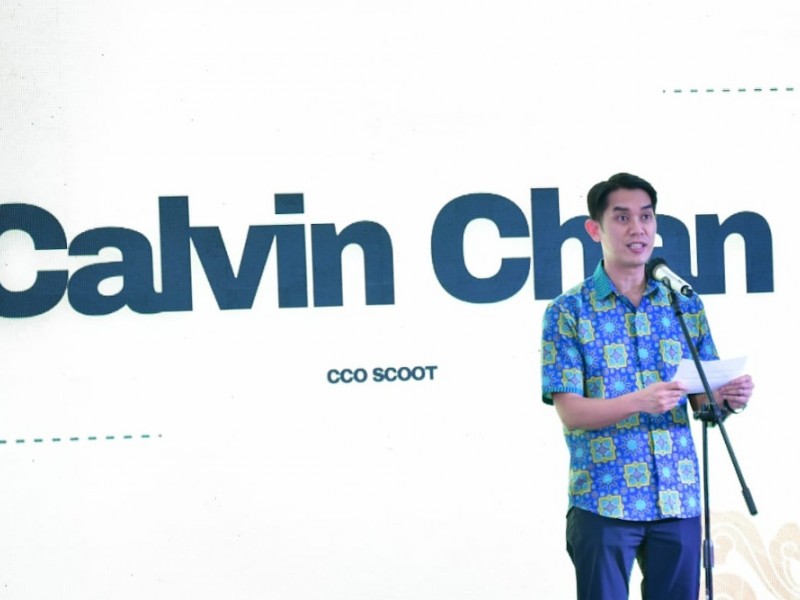 COO Scoot Airlines Calvin Chan. JIBI/Bisnis 