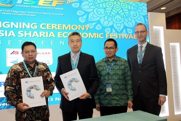 Modern Industrial Estat Gandeng 4 Bank Syariah dan Barakah Taiwan Halal Hub