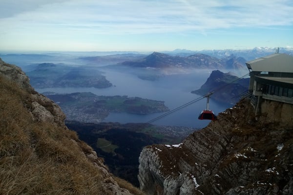 Perjalanan ke Gunung Pilatus dan Melihat Alpen Lebih Dekat