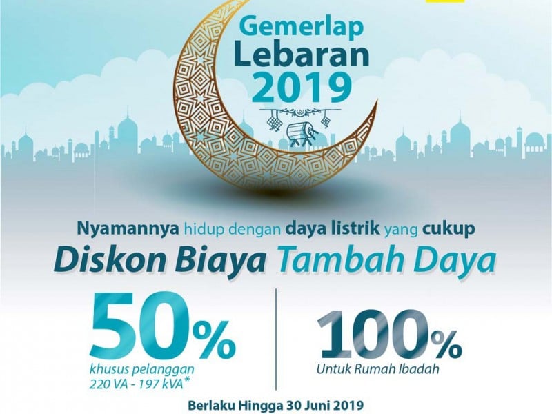 Diskon Biaya Tambah Daya Untuk Semua Golongan Tarif Tegangan Rendah