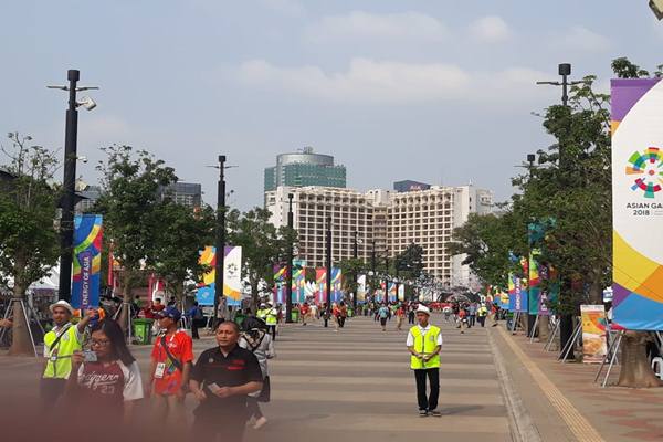 ASIAN GAMES 2018: Penonton Mulai Padati Stadion GBK