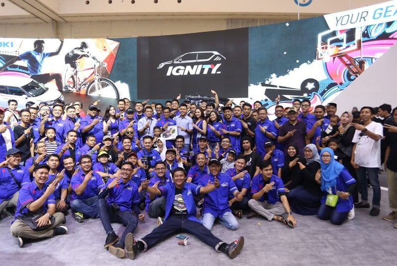 GIIAS 2018 : Suzuki Resmikan Ignity, Klub Binaan ke-13