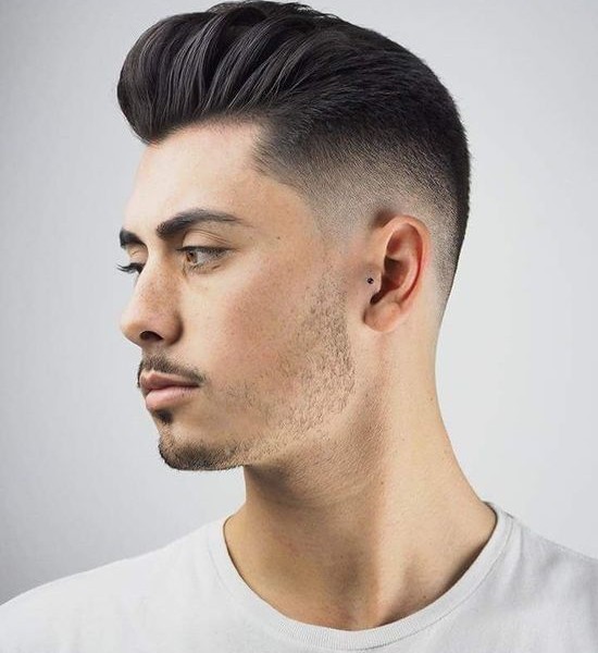 model gaya rambut laki-laki terkini pompadour