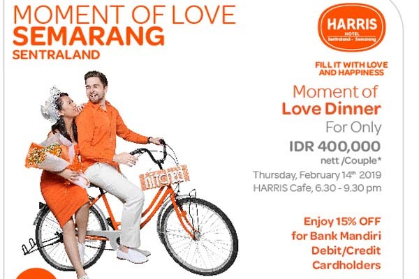 Harris Hotel Sentraland Semarang Siapkan Paket Hari Valentine