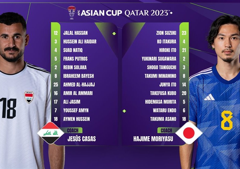 Hasil Irak vs Jepang Piala Asia 2023: Singa Mesopotamia Gasak Jepang (Babak 1)