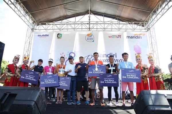 Ada LinkAja di Mandiri Banyuwangi Half marathon 2019