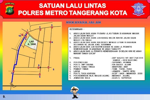 Jokowi Kampanye di Tangerang, Jalanan Ditutup, Berikut Arus Pengalihan Lalin