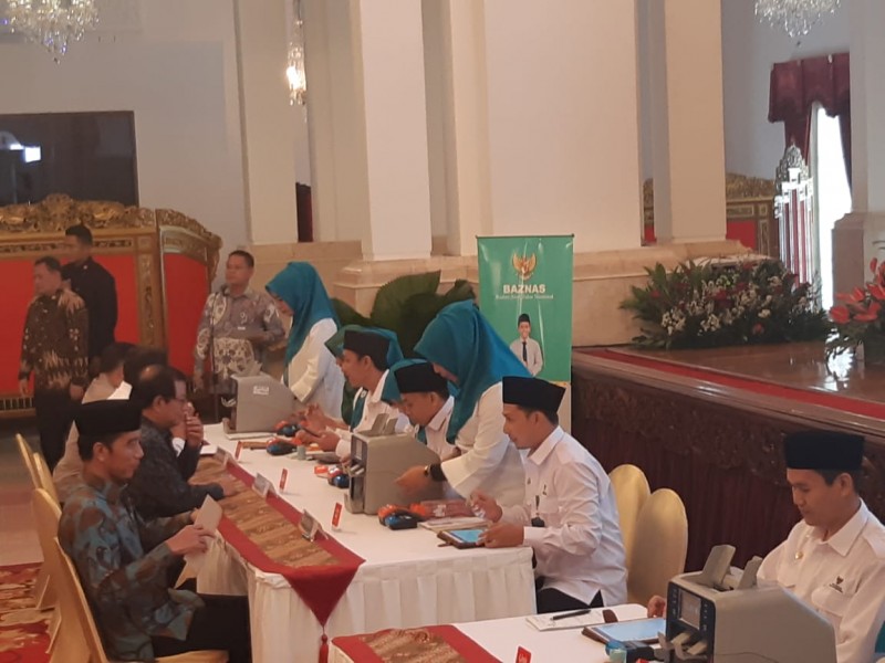 Serahkan Zakat, Presiden Jokowi Ingin Pengelolaan Terintegrasi Secara Digital 